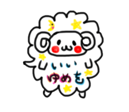 Colored pencil of the balloon animal sticker #9073246