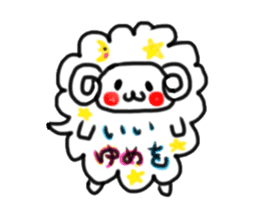 Colored pencil of the balloon animal sticker #9073246