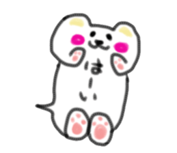 Colored pencil of the balloon animal sticker #9073252