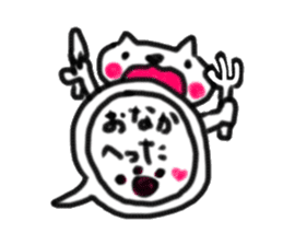 Colored pencil of the balloon animal sticker #9073255