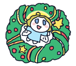 Lovely angel loves you sticker #9073560