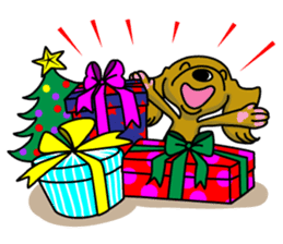 Dachsfund named Haru 2 sticker #9073617