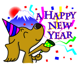 Dachsfund named Haru 2 sticker #9073620