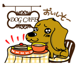 Dachsfund named Haru 2 sticker #9073633