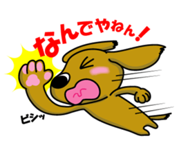 Dachsfund named Haru 2 sticker #9073636