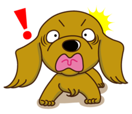 Dachsfund named Haru 2 sticker #9073645