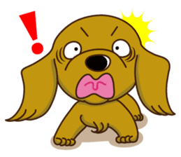 Dachsfund named Haru 2 sticker #9073645