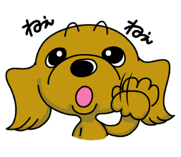 Dachsfund named Haru 2 sticker #9073646