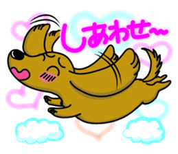 Dachsfund named Haru 2 sticker #9073649