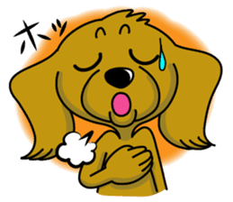 Dachsfund named Haru 2 sticker #9073652