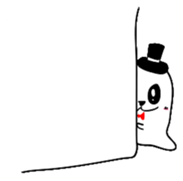 toothpaste gentleman sticker #9073897