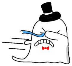 toothpaste gentleman sticker #9073902