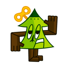 Tree life-everyday life of FurDy sticker #9074363