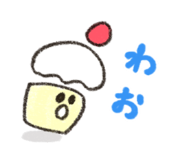 The cute cake sticker #9074471