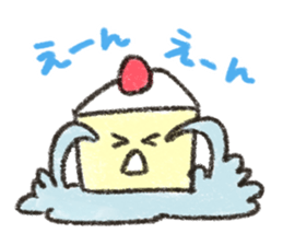 The cute cake sticker #9074486