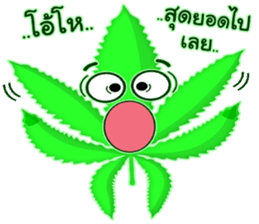 Leaf Funny sticker #9075374