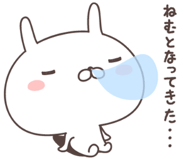 Pretty rabbit -hakata- sticker #9075578