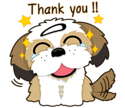 Alex little dog sticker #9075817