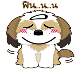 Alex little dog sticker #9075821