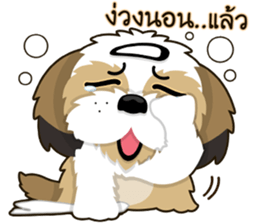 Alex little dog sticker #9075830