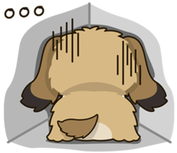 Alex little dog sticker #9075832