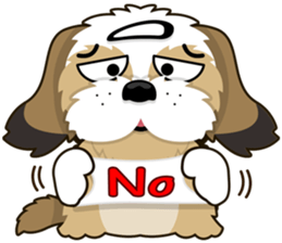 Alex little dog sticker #9075835