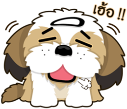 Alex little dog sticker #9075851