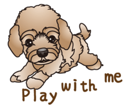 Dog (practical dialogue in English) sticker #9075856
