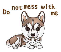 Dog (practical dialogue in English) sticker #9075863