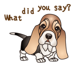 Dog (practical dialogue in English) sticker #9075864