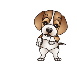 Dog (practical dialogue in English) sticker #9075875