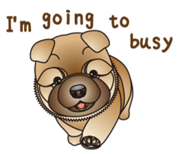 Dog (practical dialogue in English) sticker #9075877