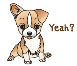 Dog (practical dialogue in English) sticker #9075878