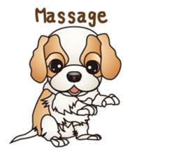 Dog (practical dialogue in English) sticker #9075880