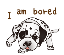 Dog (practical dialogue in English) sticker #9075888