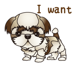 Dog (practical dialogue in English) sticker #9075893