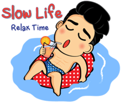 Bushy eyebrows guy sticker #9076572