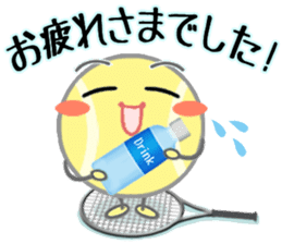 Let's enjoy tennis sticker #9076737