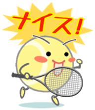 Let's enjoy tennis sticker #9076742