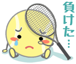 Let's enjoy tennis sticker #9076757