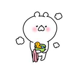 The smile of bear 2 sticker #9076867