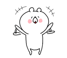 The smile of bear 2 sticker #9076877