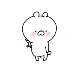 The smile of bear 2 sticker #9076894