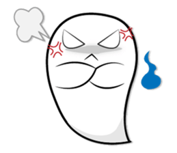 Rikuma cute ghost sticker #9077345