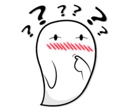 Rikuma cute ghost sticker #9077354