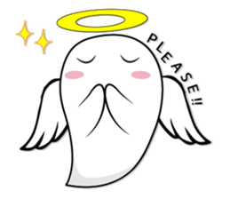 Rikuma cute ghost sticker #9077355