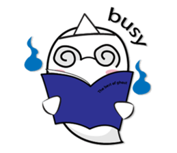 Rikuma cute ghost sticker #9077363