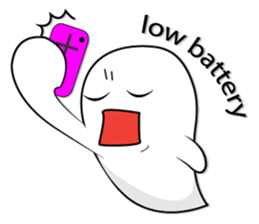 Rikuma cute ghost sticker #9077371