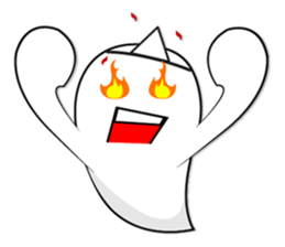 Rikuma cute ghost sticker #9077372