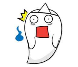 Rikuma cute ghost sticker #9077375